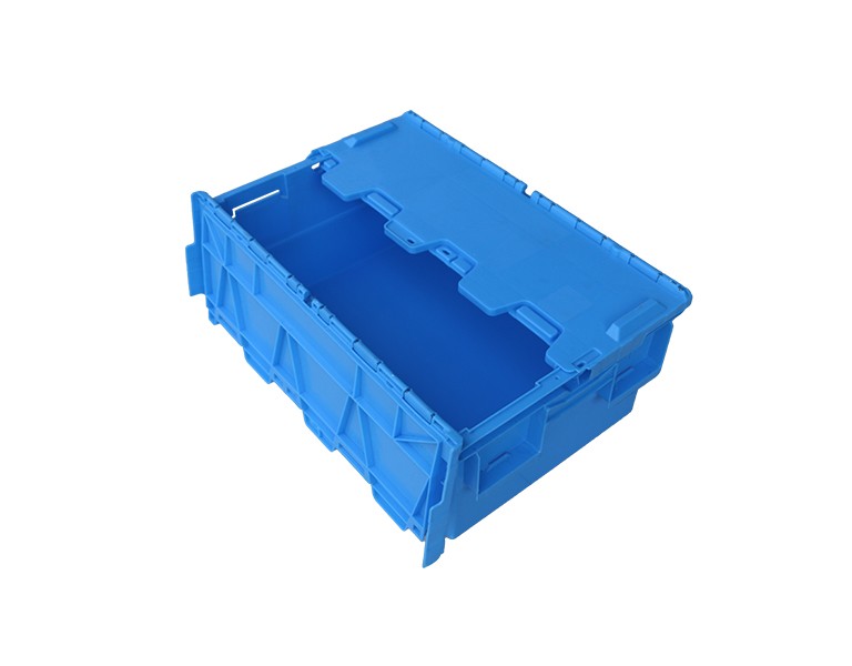 600X400mm Stackable Plastic Moving Crates - China Nestable Tote